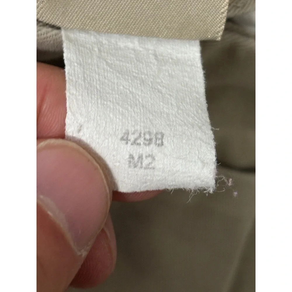 Bills Khakis M2 Standard Fit Khaki Pants 34x30 Made in USA Cuffed Chinos Tan
